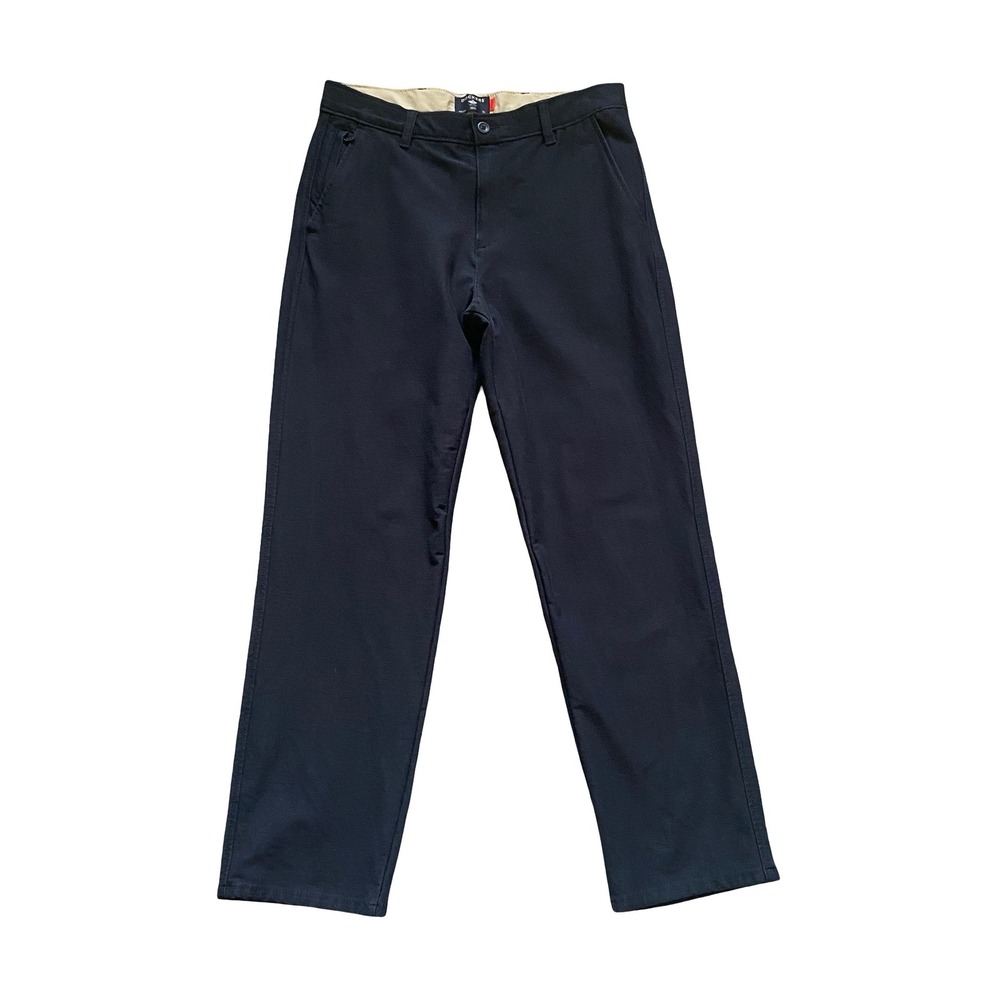 Dockers Smart 360 Knit Mens Straight Leg Pants Size 30 Black Chino Trousers